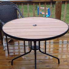 Featuring a flip top, when open reveals ample storage and a charging station. Patio Table Top Replacement Ryobi Nation Projects