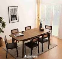 Heim Studio SETSU Meja Makan Extendable Walnut Uk 160-190x90cm