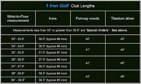 1iron Selection Guide Single Length Irons Guy