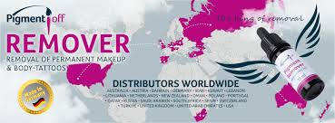 Data visualization on hungary map. Pigmentoff Distributors Pigment Off Tattoo Remover Germany