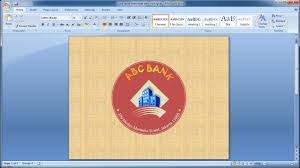 Belajar Microsoft Word 2007 Cara Cepat Membuat Teks Tulisan Melingkar Di Word Youtube