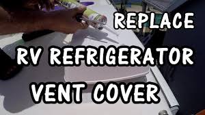Refrigerator in my 2018 springdale 252rl that failed due to a slow leak at 30 months of intermittent service. How To Replace Rv Refrigerator Roof Vent Cover Youtube