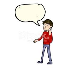 Any time you're talking about emotions, context is critical. Homme De Dessin Anime Pose Question Avec Bulle De Dialogue Image Vectorielle Freeimages Com
