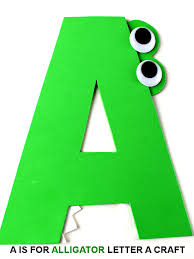 These are some of the most popular creative construction paper craft ideas which are ideal for a lot of purposes like designing, craft work, gift items, cards, decorative. A Is For Alligator Letter A Craft Our Kid Things