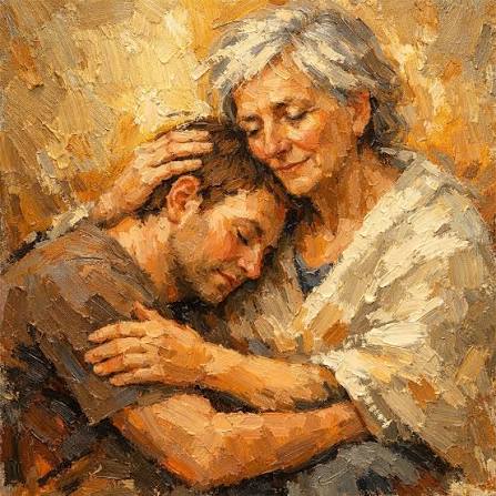 The truth is that no matter how old we are, as long as our mothers are  alive, we want our mother."