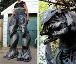 Spartan iis are 7 feet tall. Colossal Monster Costumes Stunning Animatronic Halo Elite Costume