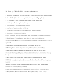 St. Restrup Friskole 1944