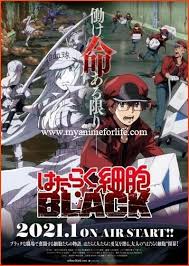 Cells At Work New Anime Project Announced To Be Released In Winter 2021 In 2020 Code Black Anime Anime Release