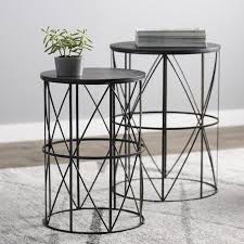 Slifer 2 Piece End Table Set Side Table Nesting End Tables Table