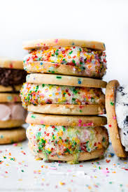 Rainbow Cookie Ice Cream Sandwiches Sally S Baking Addiction These cookies would be great with chunks or chips, though. rainbow cookie ice cream sandwiches