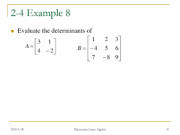 Student solutions manual elementary linear algebra with applications ninth edition prepared by. Elementary Linear Algebra Ppt Download