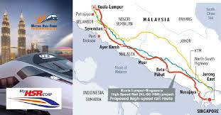 Travel by from ipoh to kuala lumpur in just 2h 15m. Proposed Kuala Lumpur Singapore Hsr Line 17 Download Scientific Diagram