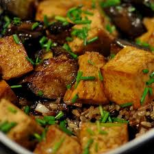 Spicy Thai Eggplant Tofu Recipe Spicy Recipes Eggplant Tofu Recipe Indian Food Recipes