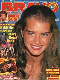 Brooke Shields covers Bravo, 1981. | Brooke shields, Brooke, Cover