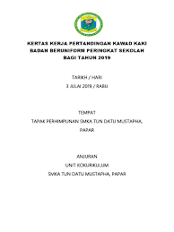 It was erected by sabah state government on 1999. Kertas Kerja Kawad Kaki 2019