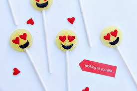 jolly rancher heart eye emoji lollipops