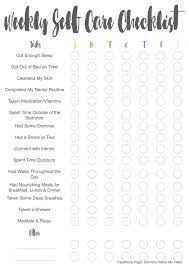 It seems like we're always hearing about the idea and importance of self care. Weekly Self Care Checklist This Printable Provides The Basics As Well As Spaces Where A S Self Care Bullet Journal Weekly Self Care Checklist Weekly Self Care