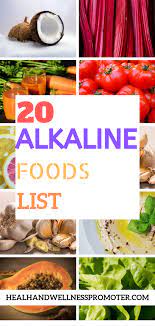 20 Alkaline Foods List That Will Benefit Your Diet Alkaline Foods Are Those That Have A Ph Above Alkaline Foods List Alkaline Foods Anti Inflammatory Rec Alkaline Foods List