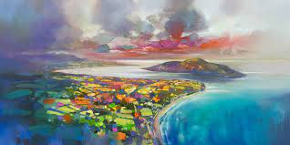 See more ideas about landscape paintings, landscape art, abstract. Whiting Bay Arran Limited Edition Paper Print Scott Naismith