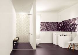 The floors are covered with silky bamboo carpets, and the walls are clad in texture taupe silk by stereo wallcoverings. 36 Purple Bathroom Wall Tiles Ideas And Pictures 2021