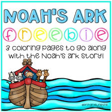 God gave him the job to build an ark and save two of each animal. Noah S Ark Coloring Page Freebie By Primary Sunshine Tpt