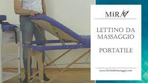 Questo modello di lettino è il più usato in campo estetico medicale e in. Lettino Da Massaggio Portatile Mira Youtube