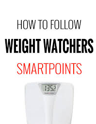 weight watchers smartpoints program