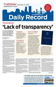 Jacksonville Daily Record 1/5/21 by Daily Record & Observer LLC