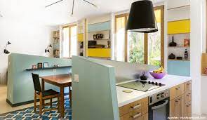 Sentuhan marble pada desain dapur minimalis. Wow 9 Desain Dapur Dan Ruang Makan Sempit Ini Masih Terlihat Keren