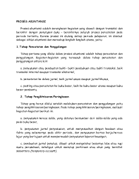 Setelah penyusunan dan pengelompokan dalam kertas kerja, dilakukan penyusunan. Doc Proses Akuntansi Anggi Manda Academia Edu