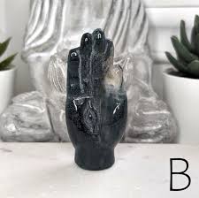 Moss Agate Hamsa Hand, Hand Of Fatima, Moss Agate Carving, Evil Eye  Protection Sign, Druzy Mossy Agate Sculpture, Crystal Collector Item