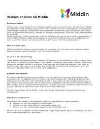 Werken En Leren Bij Steinmetz De Compaan