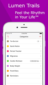 Lumen Trails Sleep Tracker Mood Journal On The App Store Routine Planner Health And Fitness Apps Calorie Counter