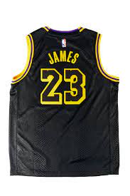 Los angeles players will be wearing black mamba city edition jerseys to honor kobe, who would vanessa bryant posted photos of the lakers' black mamba jerseys on social media earlier in august confidence is surely still high with lebron james and anthony davis back on the court, but. Kids L A Lakers Black Mamba Lebron James City Edition Jersey In Black Stateside Sports