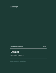 Daniel identifies himself as the author of the book in daniel 12:4 and jesus also identified him in matt 24:15. Daniel First Lesson Downloads Precept