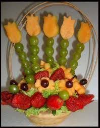 Resultado De Imagen Para Frutas Decoradas Arreglos Frutales Comestibles Arreglos Frutales Centros De Mesa Con Frutas