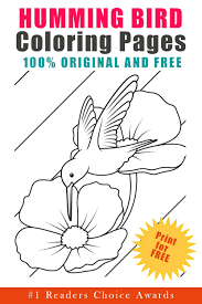 Hummingbird and columbine flower color tattoo. Hummingbird Coloring Pages Updated 2021