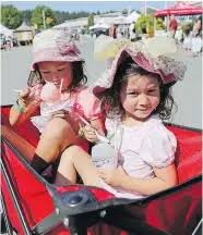 Near-record heat, but still game at the Saanich Fair