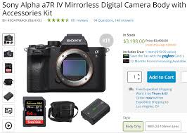 They camera isn't rain poof. Sony A6600 Deals Cheapest Price Sony E Mount Rumors