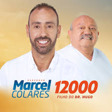 O meu filho, Marcel, é o meu candidato a vereador em toda Fortaleza! Vamos  rumo a vitoria do time 1️⃣2️⃣0️⃣0️⃣0️⃣! 💛🚀