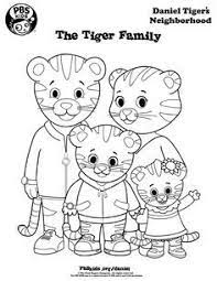 Family of daniel tiger coloring pages educative. Coloring Daniel Tiger S Neighborhood Pbs Kids Pintar E Colorir Aniversario De Menino Colorir