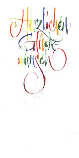 Kalligraphierte Texte Kalligraphie Hoyer Gluckwunschkarte Geburtstag Schneemann Basteln Weihnachten Geburtstag Karte