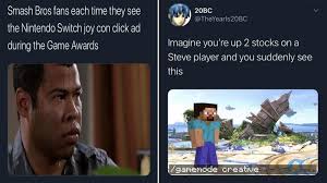 20 Memes From The Minds Inside The Smash Bros Ultimate Community Know Your Meme