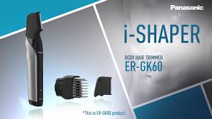 Household rechargeable body hair trimmer. Innovative I Shaped Body Hair Trimmer Er Gk60 Panasonic Youtube