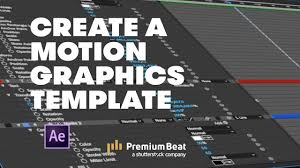 Save composition from after effects as text. How To Create A Motion Graphics Template In Adobe After Effects