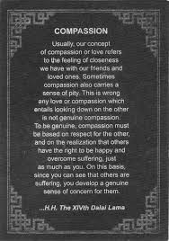 I Think This Breaks Down The Definition Of Being Compassionate In A Very Elegant Manner Without Being Too Ideali Compassion Spiritual Thoughts Words Of Wisdom