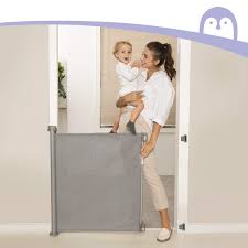 Retractable Baby Gate Momcozy Mesh Safety Gate For Babies And Pets Extra Wide Safety Baby Gate 33 7 Tall Extends To 55 Wide Personal Care Appliance Parts Aliexpress