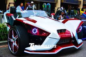 Polaris Slingshots Take Over D C Automotive Rhythms Polaris Slingshot Slingshot Custom Bikes