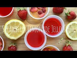 How To Make Strawberry Lemonade Jello Shots Recipe Youtube Lemonade Jello Shots Shot Recipes Jello Shot Recipes