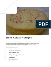 By neti recipes post a comment. Bolu Kukus Nutrijell